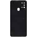 Back cover Glass With Camera Lens Compatible For Samsung Galaxy A21S (A217 / 2020) (Aftermarket Plus) (Black)