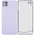 Back cover Glass With Camera Lens Compatible For Samsung Galaxy A22 5G (A226 / 2021) (Aftermarket Plus) (Violet)