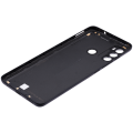 Back Cover Compatible For Motorola Moto G60 (XT2135-1 / 2021) (Black)