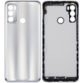 Back Cover Compatible For Motorola Moto G60 (XT2135-1 / 2021) (Silver)