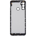 Back Cover Compatible For Motorola Moto G60 (XT2135-1 / 2021) (Silver)