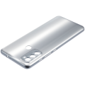 Back Cover Compatible For Motorola Moto G60 (XT2135-1 / 2021) (Silver)