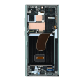 OLED Assembly With Frame Compatible For Samsung Galaxy S23 Ultra 5G (US & International) (Service Pack) (Sky Blue & Lime)
