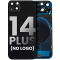 Back Glass With Steel Plate With Wireless NFC & Magsafe Magnet Pre-Installed  Compatible For iPhone 14 Plus (No Logo) (Midnight)