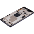 OLED Assembly With Frame Compatible For Motorola Moto Edge Plus 5G UW (2022) / Edge 30 Pro (XT2201-1/4) (Refurbished) (Cosmos Blue)