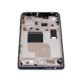 OLED Assembly With Frame Compatible For Motorola Moto Edge Plus 5G UW (2022) / Edge 30 Pro (XT2201-1/4) (Refurbished) (Cosmos Blue)
