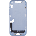 Mid-Frame Housing With Power And Volume Button Compatible For iPhone 14 Plus (US Version) (Aftermarket Plus) (Blue)