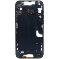 Mid-Frame Housing With Power And Volume Button Compatible For iPhone 14 Plus (US Version) (Aftermarket Plus) (Midnight)