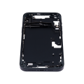 Mid-Frame Housing With Power And Volume Button Compatible For iPhone 14 Plus (US Version) (Aftermarket Plus) (Midnight)