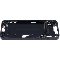 Mid-Frame Housing With Power And Volume Button Compatible For iPhone 14 Plus (US Version) (Aftermarket Plus) (Midnight)