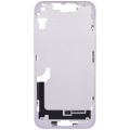 Mid-Frame Housing With Power And Volume Button Compatible For iPhone 14 Plus (US Version) (Aftermarket Plus) (Purple)