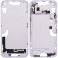Mid-Frame Housing With Power And Volume Button Compatible For iPhone 14 Plus (US Version) (Aftermarket Plus) (Purple)
