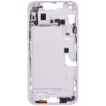 Mid-Frame Housing With Power And Volume Button Compatible For iPhone 14 Plus (US Version) (Aftermarket Plus) (Purple)