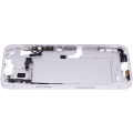 Mid-Frame Housing With Power And Volume Button Compatible For iPhone 14 Plus (US Version) (Aftermarket Plus) (Purple)