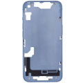 Mid-Frame Housing With Power And Volume Button Compatible For iPhone 14 (International Version) (Aftermarket Plus) (Blue)