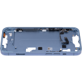 Mid-Frame Housing With Power And Volume Button Compatible For iPhone 14 (International Version) (Aftermarket Plus) (Blue)