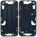 Mid-Frame Housing With Power And Volume Button Compatible For iPhone 14 (International Version) (Aftermarket Plus) (Midnight)