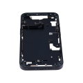Mid-Frame Housing With Power And Volume Button Compatible For iPhone 14 (International Version) (Aftermarket Plus) (Midnight)