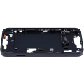 Mid-Frame Housing With Power And Volume Button Compatible For iPhone 14 (International Version) (Aftermarket Plus) (Midnight)