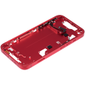 Mid-Frame Housing With Power And Volume Button Compatible For iPhone 14 (International Version) (Aftermarket Plus) (Red)