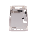 Mid-Frame Housing With Power And Volume Button Compatible For iPhone 14 (International Version) (Aftermarket Plus) (Starlight)