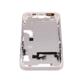 Mid-Frame Housing With Power And Volume Button Compatible For iPhone 14 (International Version) (Aftermarket Plus) (Starlight)