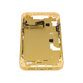 Mid-Frame Housing With Power And Volume Button Compatible For iPhone 14 (International Version) (Aftermarket Plus) (Yellow)