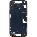 Mid-Frame Housing With Power And Volume Button Compatible For iPhone 14 Plus (International Version) (Aftermarket Plus) (Midnight)
