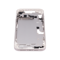 Mid-Frame Housing With Power And Volume Button Compatible For iPhone 14 Plus (International Version) (Aftermarket Plus) (Starlight)