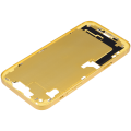 Mid-Frame Housing With Power And Volume Button Compatible For iPhone 14 Plus (International Version) (Aftermarket Plus) (Yellow)