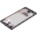 Mid-Frame Compatible For Samsung Galaxy A72 (A725 / 2021) (Awesome Black)