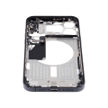 Mid-Frame Housing With Power And Volume Button Compatible For iPhone 15 Pro Max (US Version) (Used OEM Pull: Grade A) (Black Titanium)