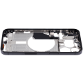 Mid-Frame Housing With Power And Volume Button Compatible For iPhone 15 Pro Max (US Version) (Used OEM Pull: Grade A) (Black Titanium)