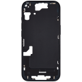 Mid-Frame Housing With Power And Volume Button Compatible For iPhone 15 (US Version) (Used OEM Pull: Grade A) (Black)