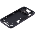 Mid-Frame Housing With Power And Volume Button Compatible For iPhone 15 (US Version) (Used OEM Pull: Grade A) (Black)