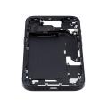Mid-Frame Housing With Power And Volume Button Compatible For iPhone 15 (US Version) (Used OEM Pull: Grade A) (Black)