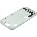 Mid-Frame Housing With Power And Volume Button Compatible For iPhone 15 (US Version) (Used OEM Pull: Grade A) (Green)