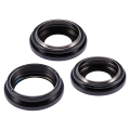 Back Camera Lens With Bracket & Bezel Compatible For iPhone 15 Pro Max (3 Piece Set) (Premium) (Black Titanium)