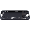 Mid-Frame Housing With Power And Volume Button Compatible For iPhone 15 Plus (US Version) (Used OEM Pull: Grade A) (Black)
