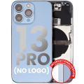 Back Housing W/ Small Components Pre-Installed Compatible For iPhone 13 Pro (No Logo) (Aftermarket Plus) (International Version) (Sierra Blue)