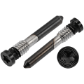 Bottom Screws Compatible For iPhone 15 / 15 Plus / 15 Pro / 15 Pro Max (Black Titanium) (100 Pack)