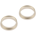 Back Camera Bezel Ring Only Compatible For iPhone 15 / 15 Plus (Yellow) (2 Piece Set)