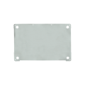 2 in 1 (Top and Bottom) Skin Compatible For MacBook Pro 15" Touch Bar (A1990 / Late 2018 / Early 2019) (A1707 / Late 2016 / Mid 2017) (Silver)