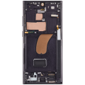 OLED Assembly With Frame Compatible For Samsung Galaxy S23 Ultra (US & International) (Aftermarket Plus) (Phantom Black)