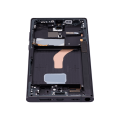 OLED Assembly With Frame Compatible For Samsung Galaxy S22 Ultra 5G (US & International Version) (Refurbished) (Phantom Black)