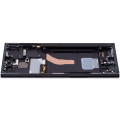 OLED Assembly With Frame Compatible For Samsung Galaxy S22 Ultra 5G (US & International Version) (Refurbished) (Phantom Black)