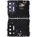 Antenna Cover with Back Camera Lens Compatible For Motorola Moto G Stylus 6.8" (XT2115 / 2021) (Aurora Black)