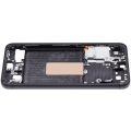Mid-Frame Housing Compatible For Samsung Galaxy S23 5G (International Version) (Phantom Black)