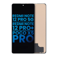 LCD Assembly Without Frame Compatible For Xiaomi Redmi Note 12 Pro 5G / Redmi Note 12 Pro+ / Poco X5 Pro (Aftermarket: Incell) (All Colors)