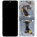 Inner OLED Assembly With Frame For Samsung Galaxy Z Flip 5 5G (US & International) (Refurbished) (Blue)